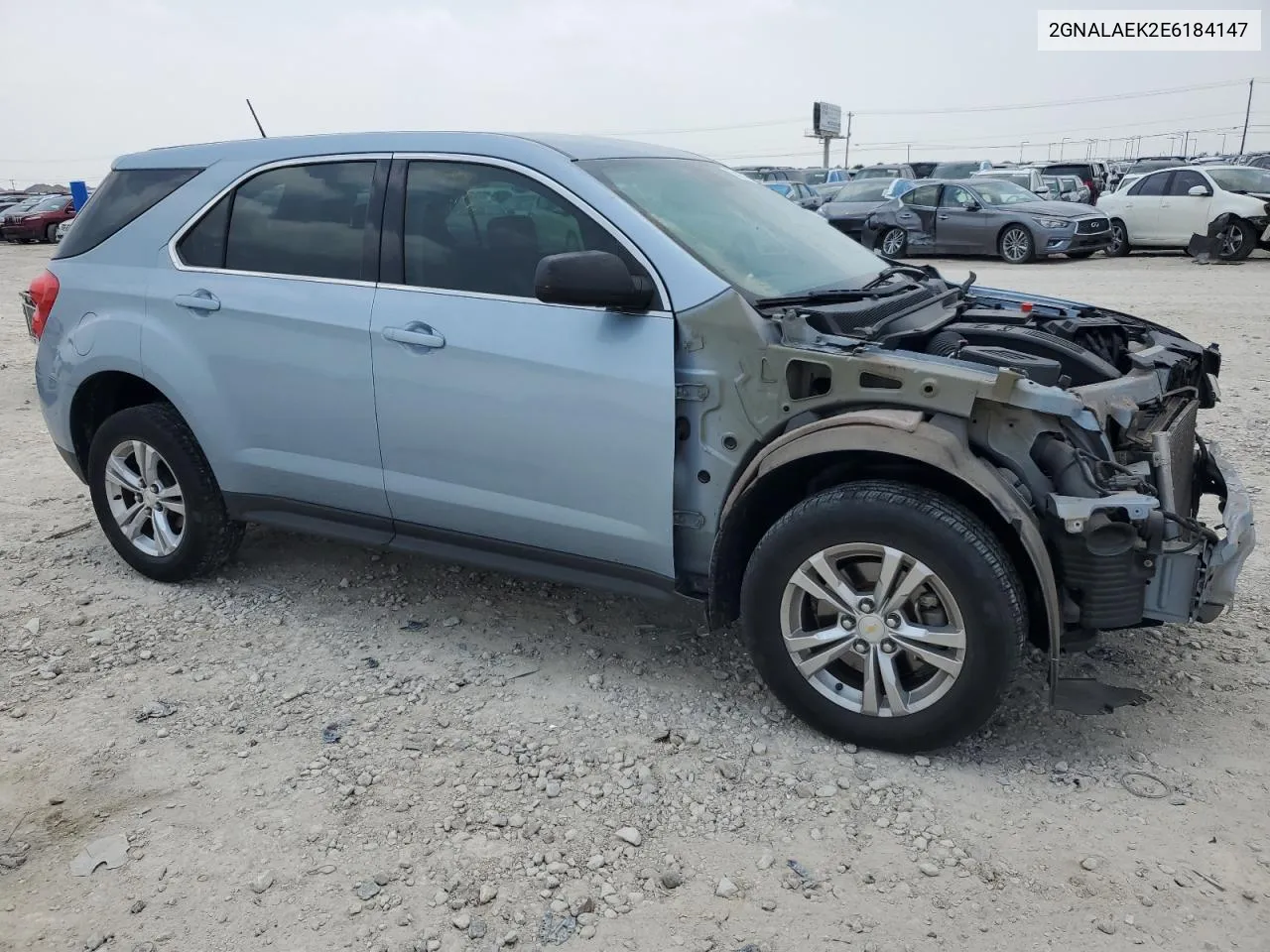 2014 Chevrolet Equinox Ls VIN: 2GNALAEK2E6184147 Lot: 69720284