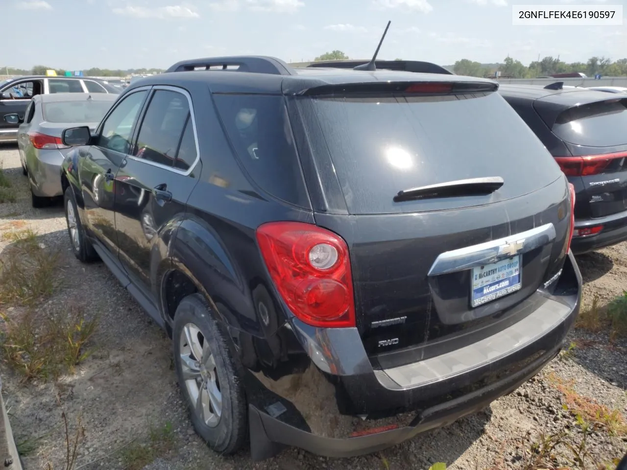 2014 Chevrolet Equinox Lt VIN: 2GNFLFEK4E6190597 Lot: 69961194