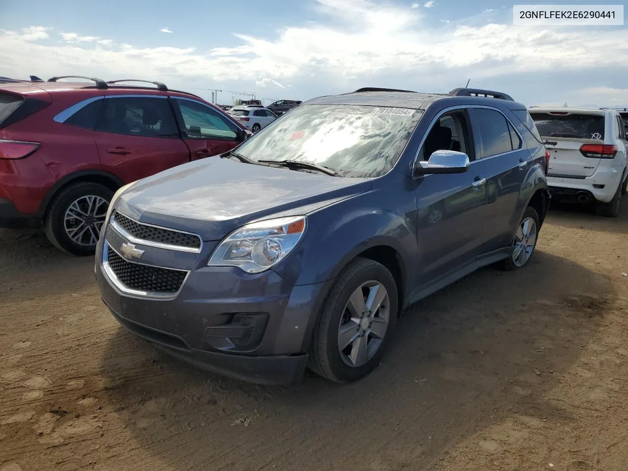 2GNFLFEK2E6290441 2014 Chevrolet Equinox Lt