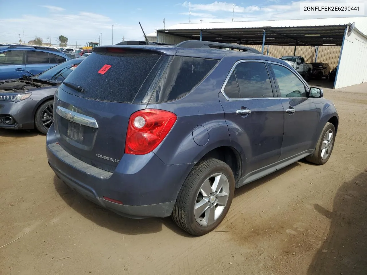 2GNFLFEK2E6290441 2014 Chevrolet Equinox Lt