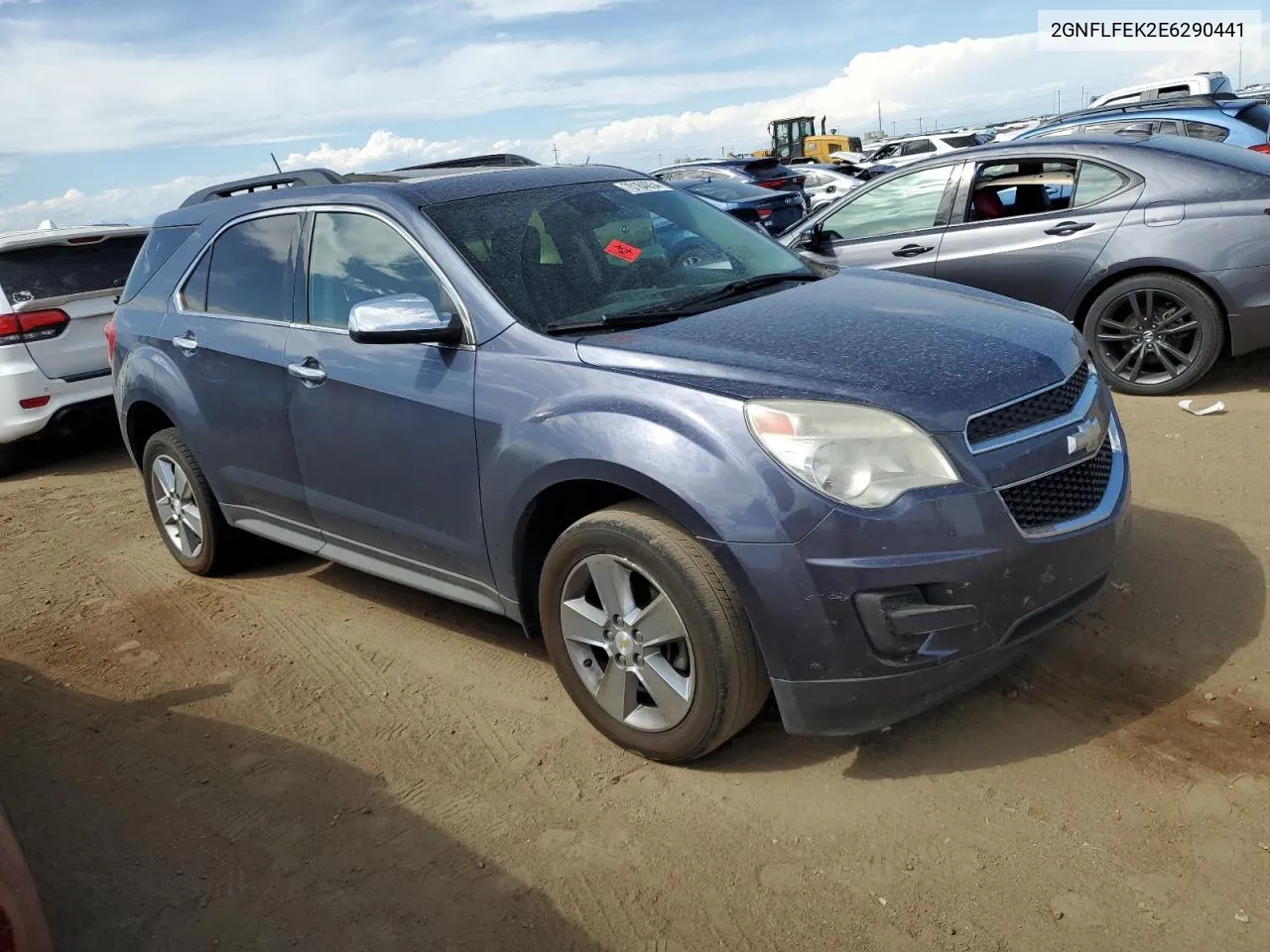 2GNFLFEK2E6290441 2014 Chevrolet Equinox Lt