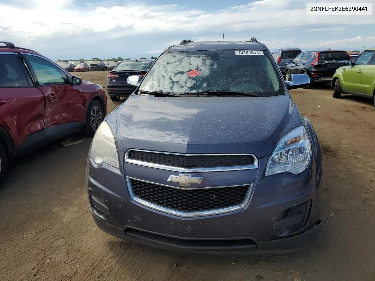 2014 Chevrolet Equinox Lt VIN: 2GNFLFEK2E6290441 Lot: 70184054