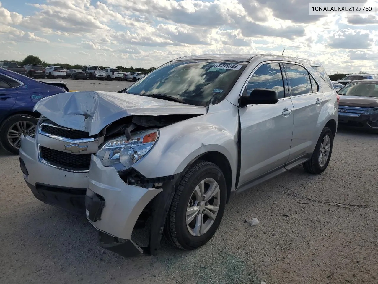 2014 Chevrolet Equinox Ls VIN: 1GNALAEKXEZ127750 Lot: 70279784