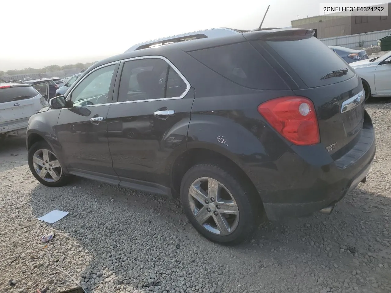 2014 Chevrolet Equinox Ltz VIN: 2GNFLHE31E6324292 Lot: 70682844