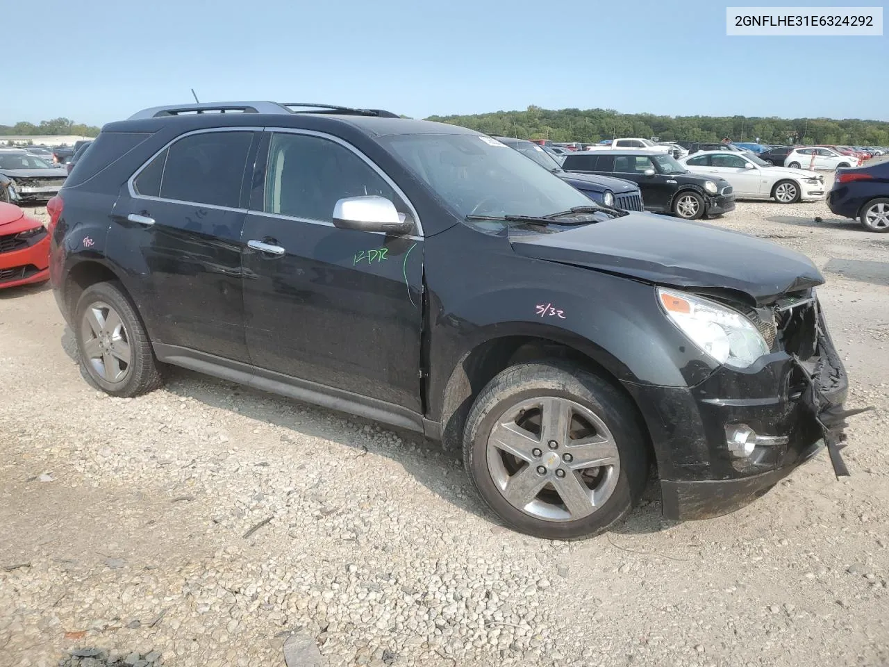 2014 Chevrolet Equinox Ltz VIN: 2GNFLHE31E6324292 Lot: 70682844