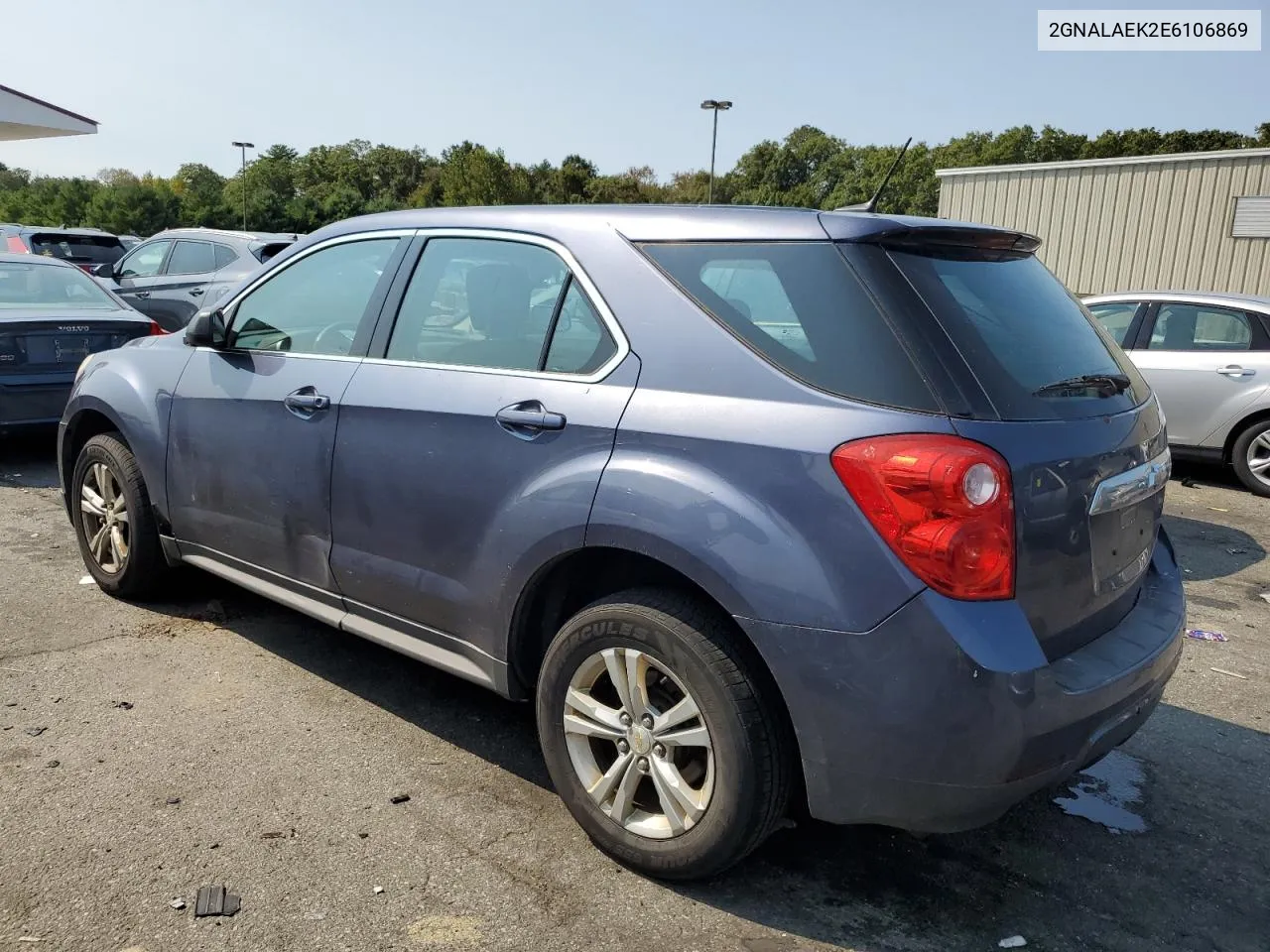 2014 Chevrolet Equinox Ls VIN: 2GNALAEK2E6106869 Lot: 70697594