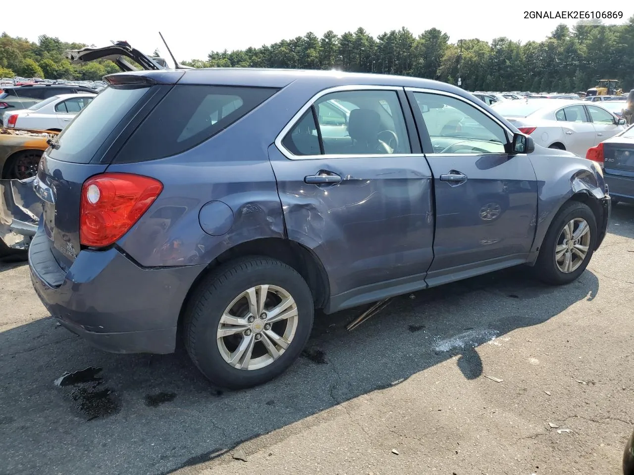 2014 Chevrolet Equinox Ls VIN: 2GNALAEK2E6106869 Lot: 70697594