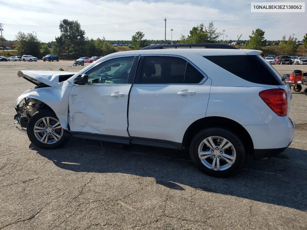 2014 Chevrolet Equinox Lt VIN: 1GNALBEK3EZ138062 Lot: 70699154