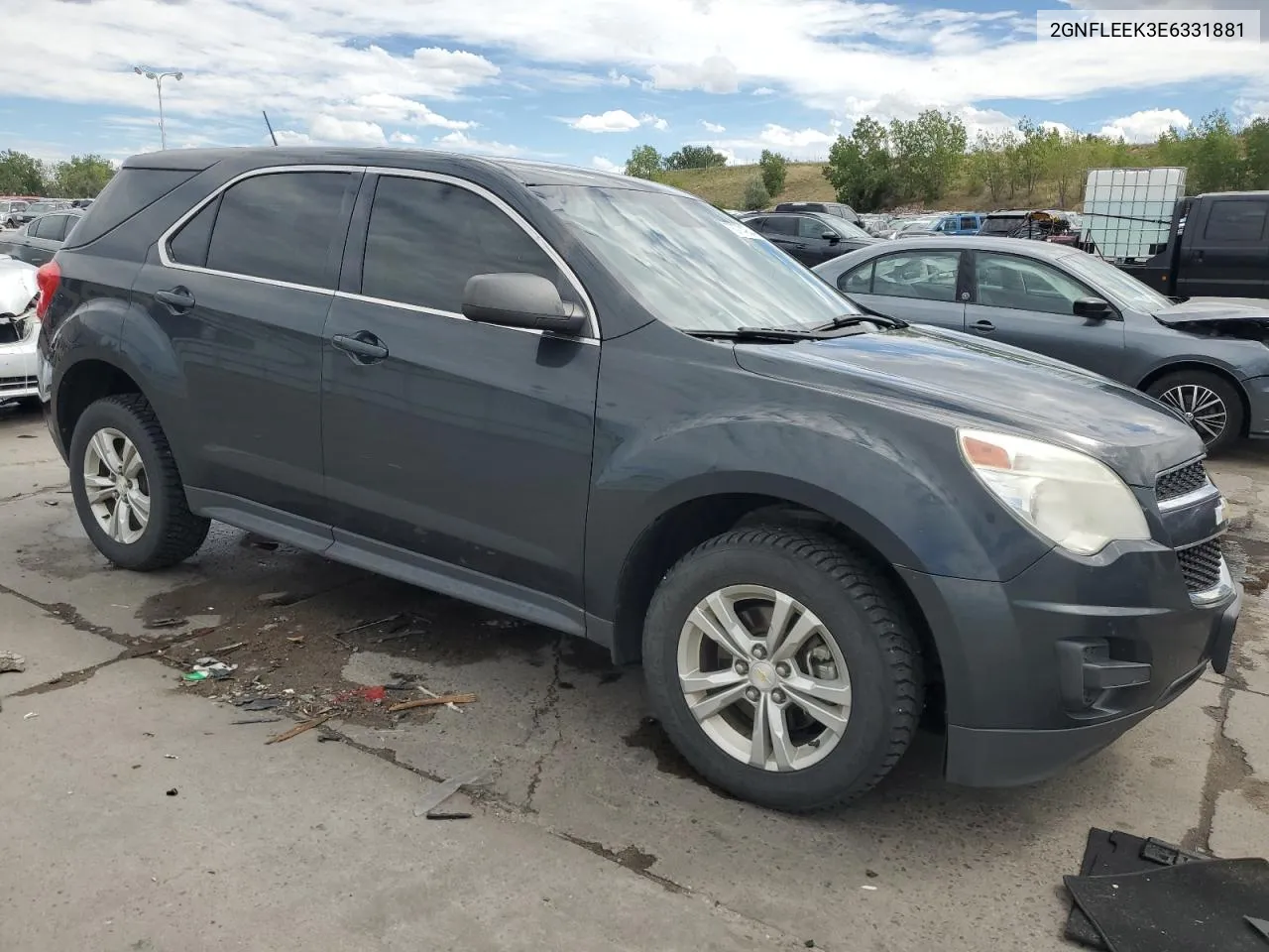 2014 Chevrolet Equinox Ls VIN: 2GNFLEEK3E6331881 Lot: 70774954