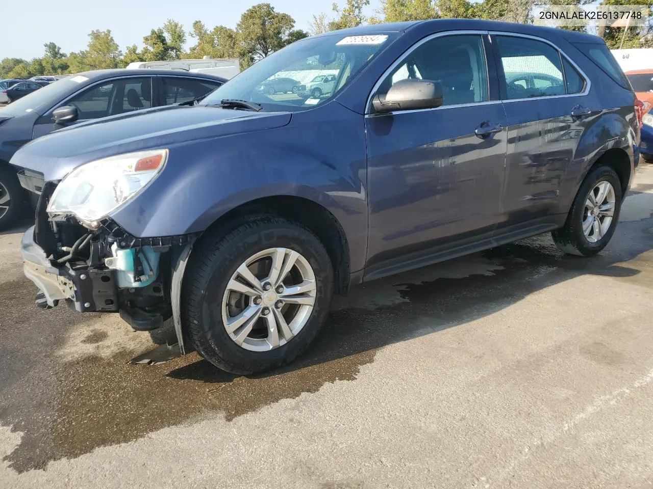 2014 Chevrolet Equinox Ls VIN: 2GNALAEK2E6137748 Lot: 70829554