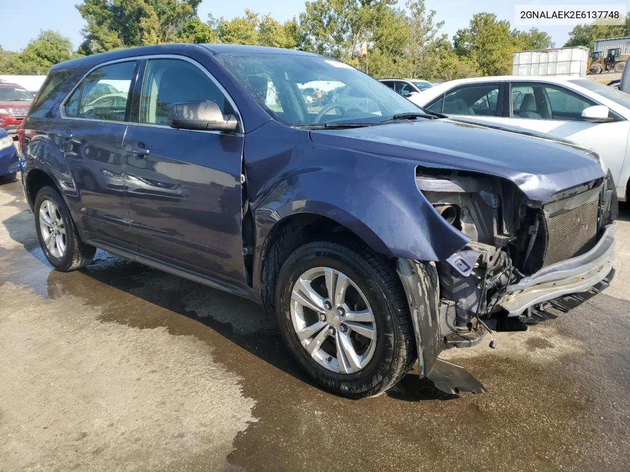 2014 Chevrolet Equinox Ls VIN: 2GNALAEK2E6137748 Lot: 70829554