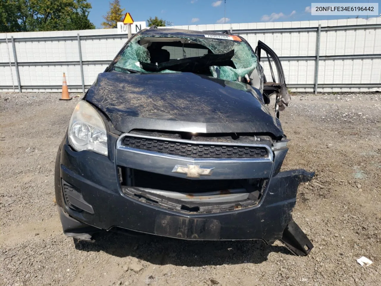 2014 Chevrolet Equinox Lt VIN: 2GNFLFE34E6196442 Lot: 70964764