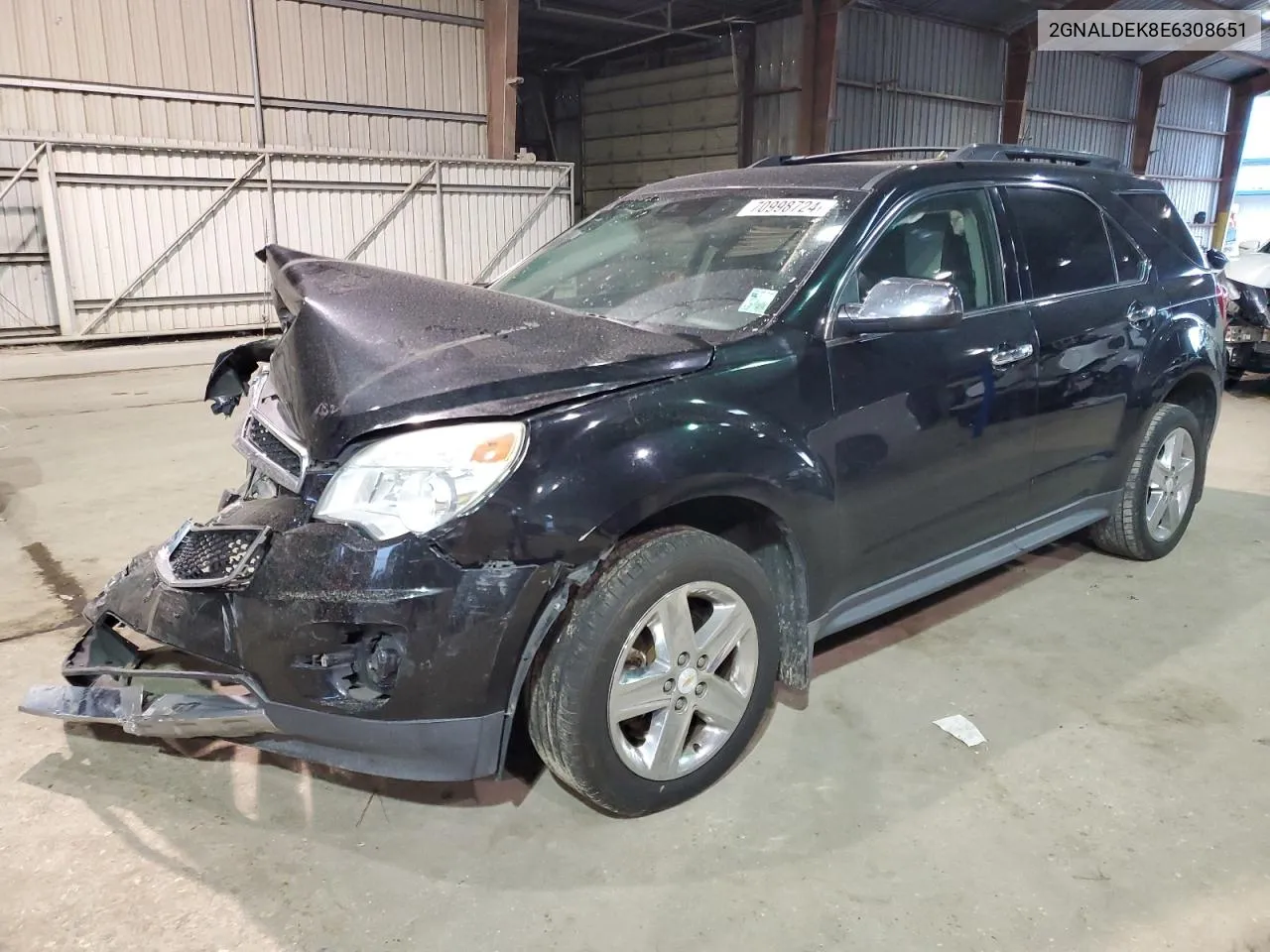 2GNALDEK8E6308651 2014 Chevrolet Equinox Ltz