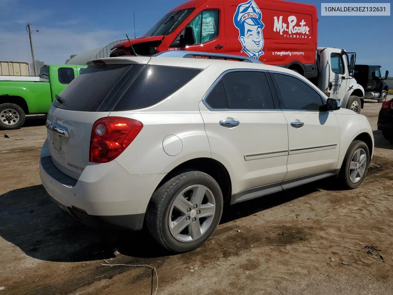 2014 Chevrolet Equinox Ltz VIN: 1GNALDEK3EZ132631 Lot: 71168374