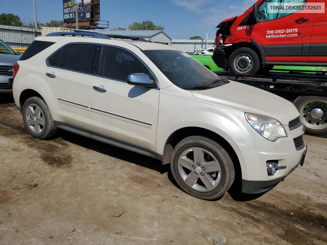 2014 Chevrolet Equinox Ltz VIN: 1GNALDEK3EZ132631 Lot: 71168374