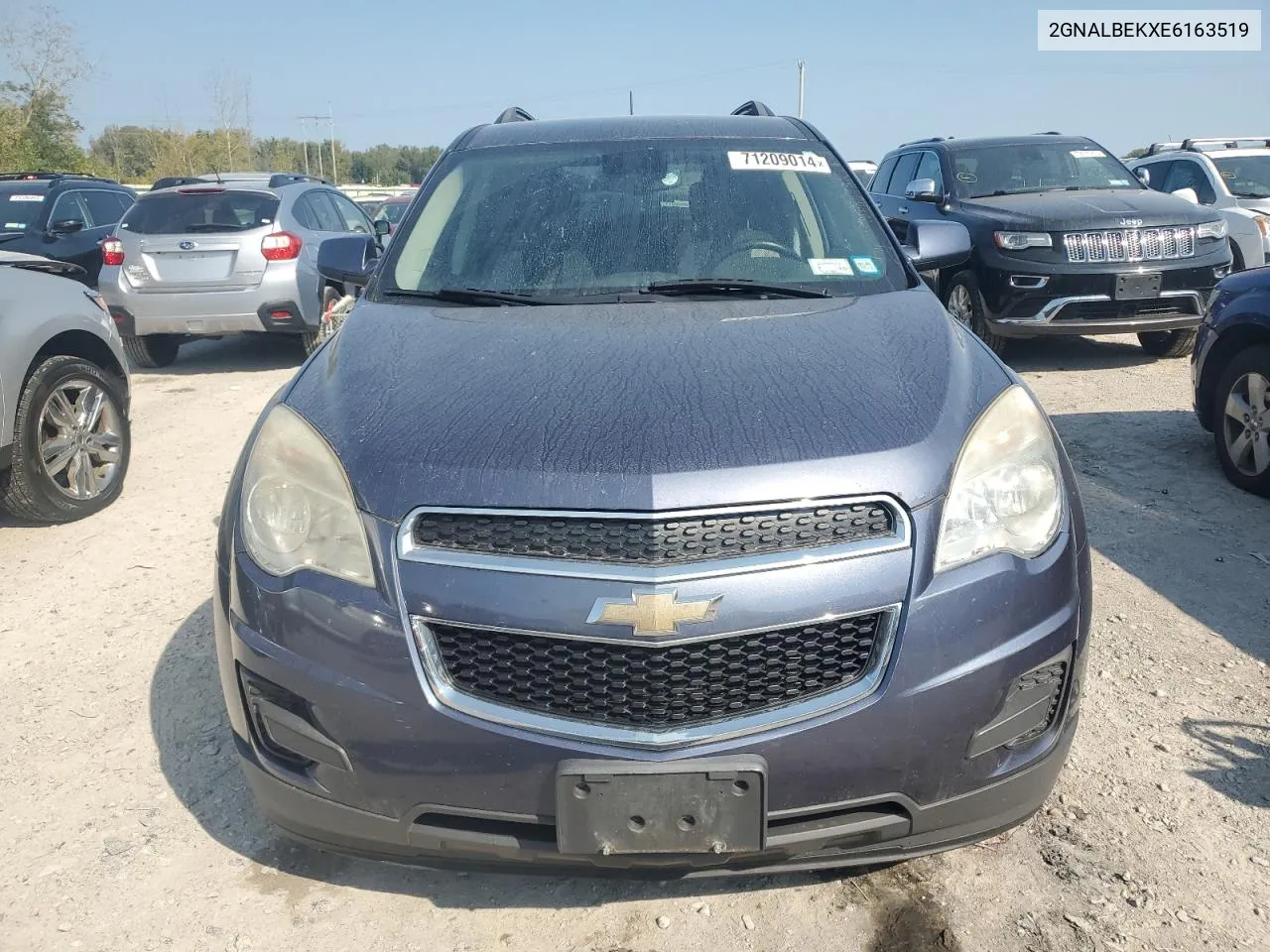 2GNALBEKXE6163519 2014 Chevrolet Equinox Lt