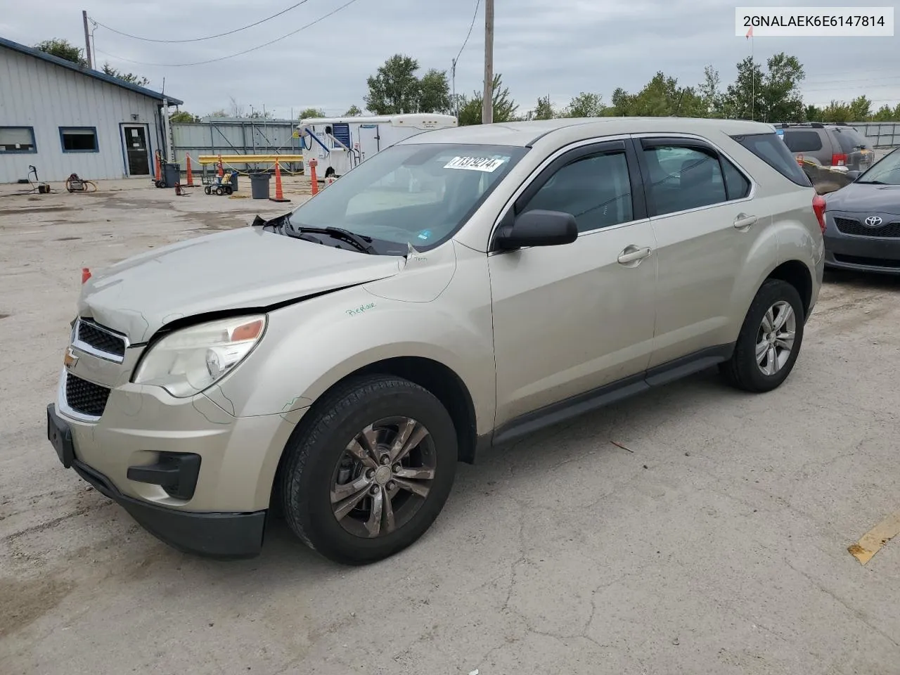 2GNALAEK6E6147814 2014 Chevrolet Equinox Ls