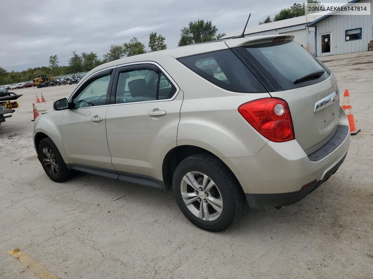 2014 Chevrolet Equinox Ls VIN: 2GNALAEK6E6147814 Lot: 71379274