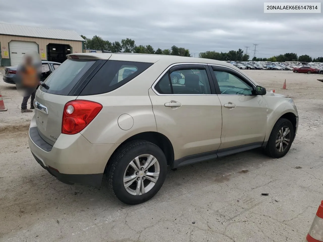 2GNALAEK6E6147814 2014 Chevrolet Equinox Ls