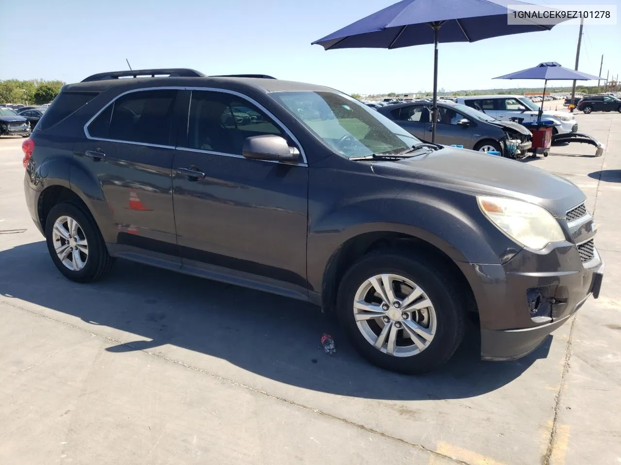 2014 Chevrolet Equinox Lt VIN: 1GNALCEK9EZ101278 Lot: 71835614