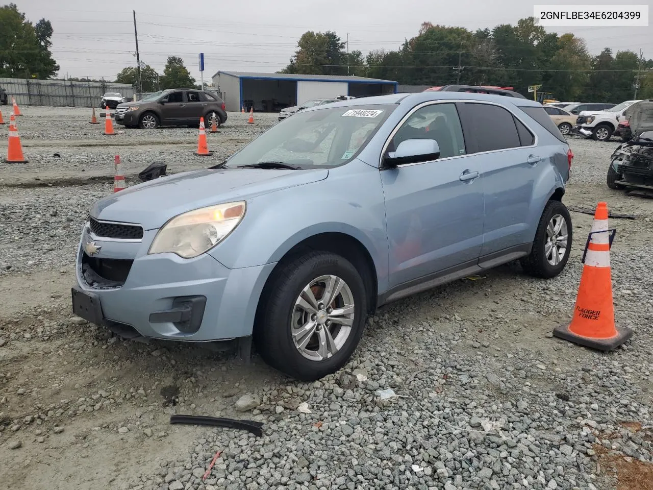 2014 Chevrolet Equinox Lt VIN: 2GNFLBE34E6204399 Lot: 71940224