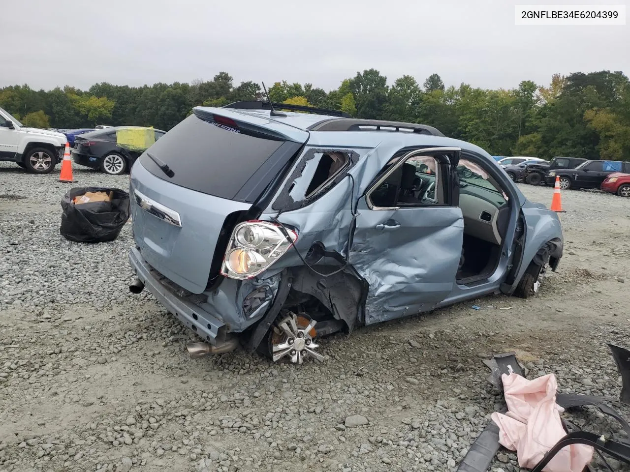 2014 Chevrolet Equinox Lt VIN: 2GNFLBE34E6204399 Lot: 71940224