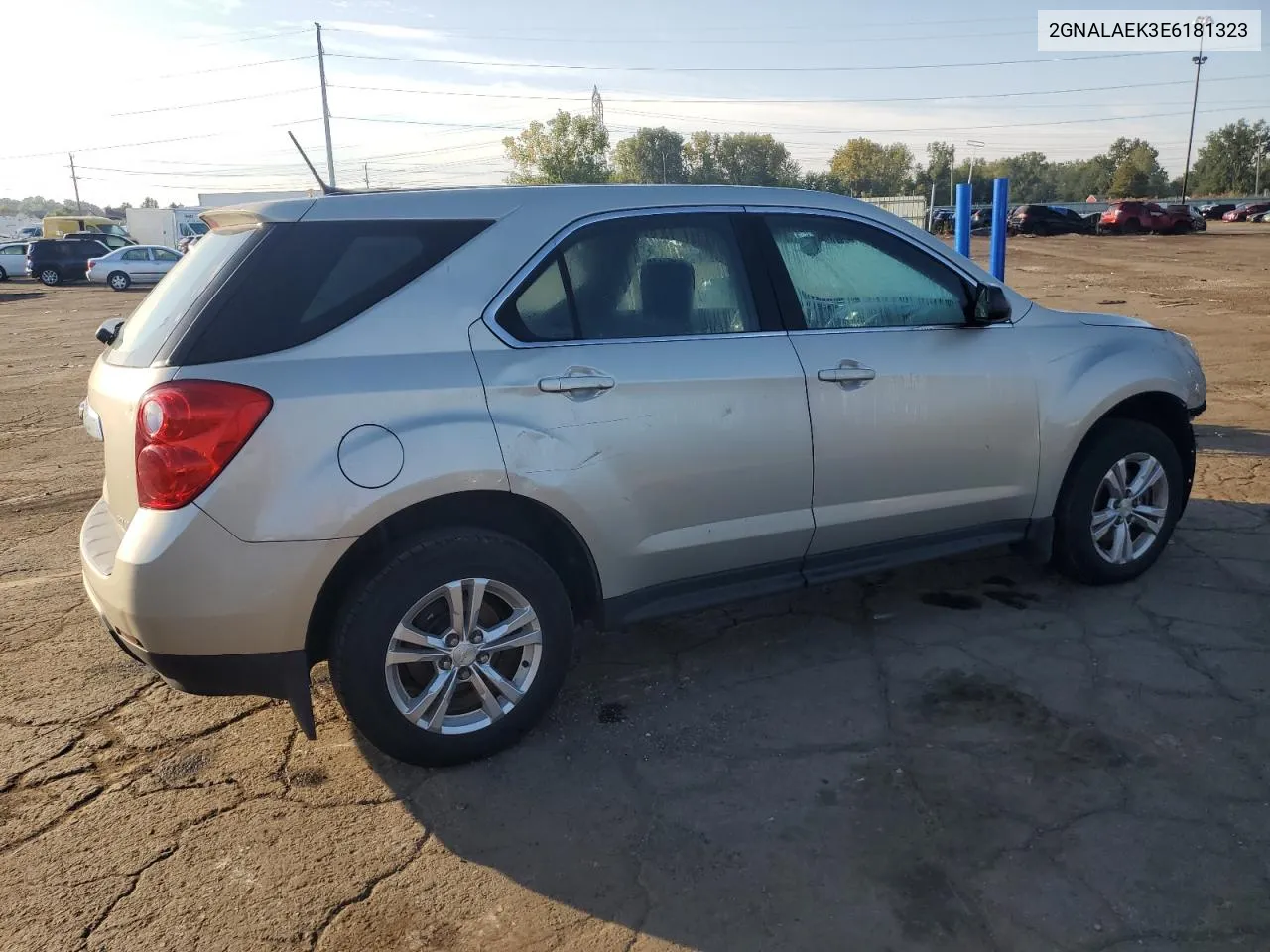 2014 Chevrolet Equinox Ls VIN: 2GNALAEK3E6181323 Lot: 72030194