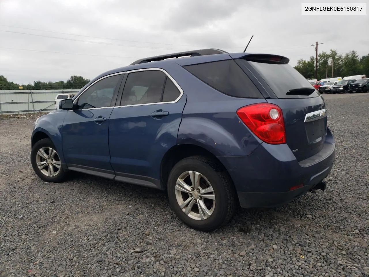 2014 Chevrolet Equinox Lt VIN: 2GNFLGEK0E6180817 Lot: 72040674