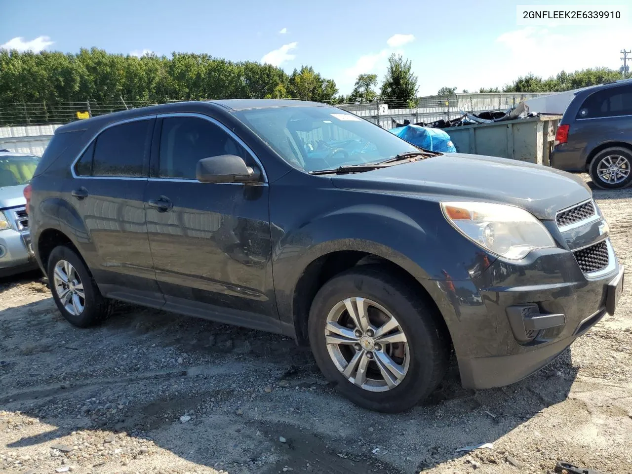 2014 Chevrolet Equinox Ls VIN: 2GNFLEEK2E6339910 Lot: 72186704