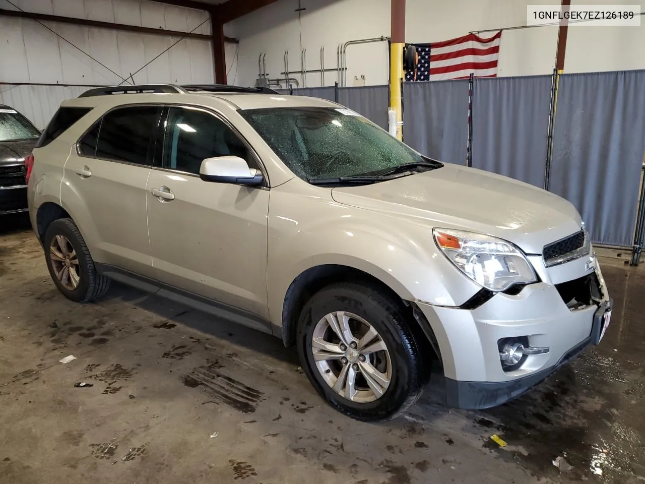 2014 Chevrolet Equinox Lt VIN: 1GNFLGEK7EZ126189 Lot: 72199024