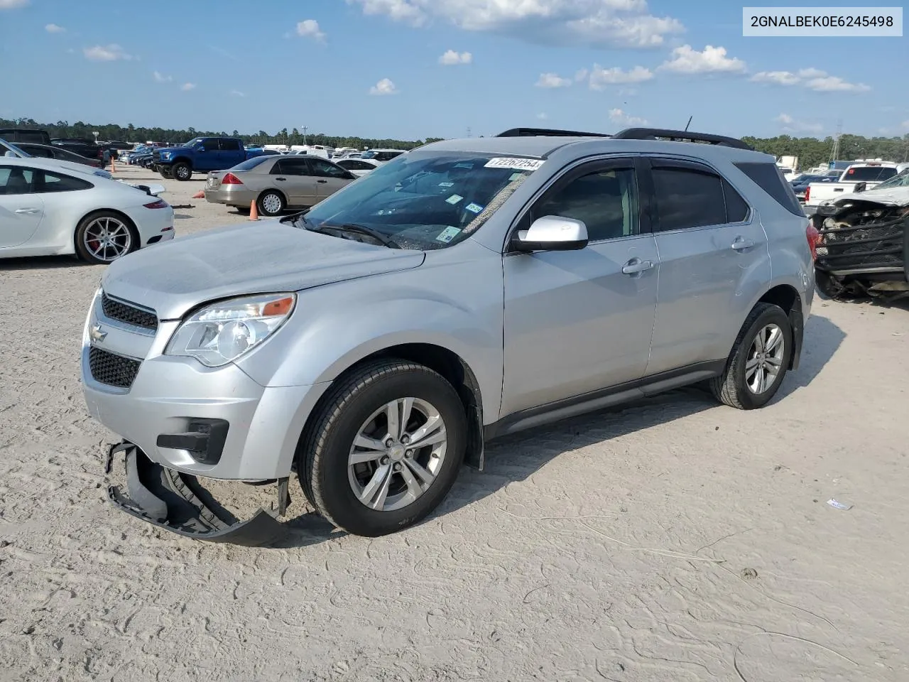 2GNALBEK0E6245498 2014 Chevrolet Equinox Lt