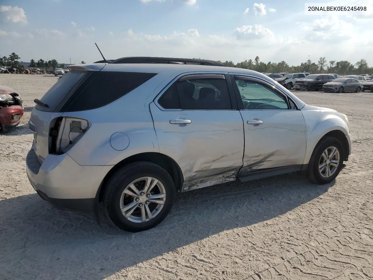 2GNALBEK0E6245498 2014 Chevrolet Equinox Lt