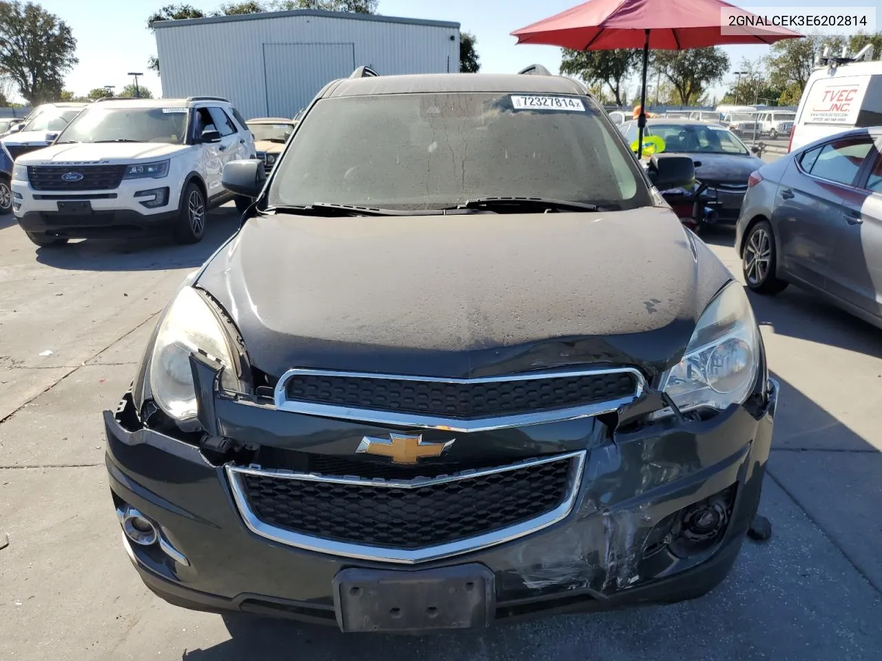 2014 Chevrolet Equinox Lt VIN: 2GNALCEK3E6202814 Lot: 72327814