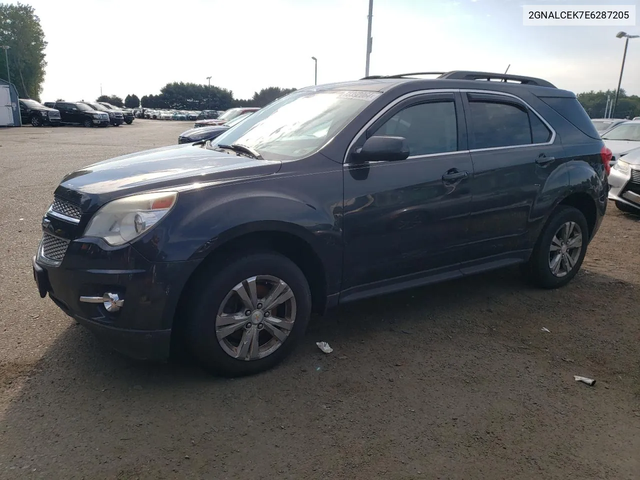 2014 Chevrolet Equinox Lt VIN: 2GNALCEK7E6287205 Lot: 72392064