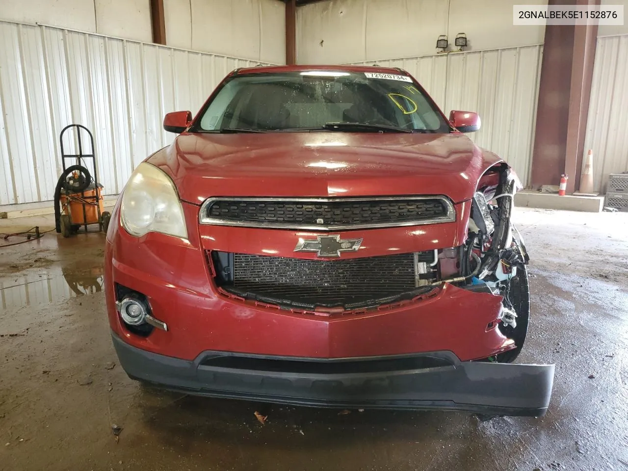 2014 Chevrolet Equinox Lt VIN: 2GNALBEK5E1152876 Lot: 72520734