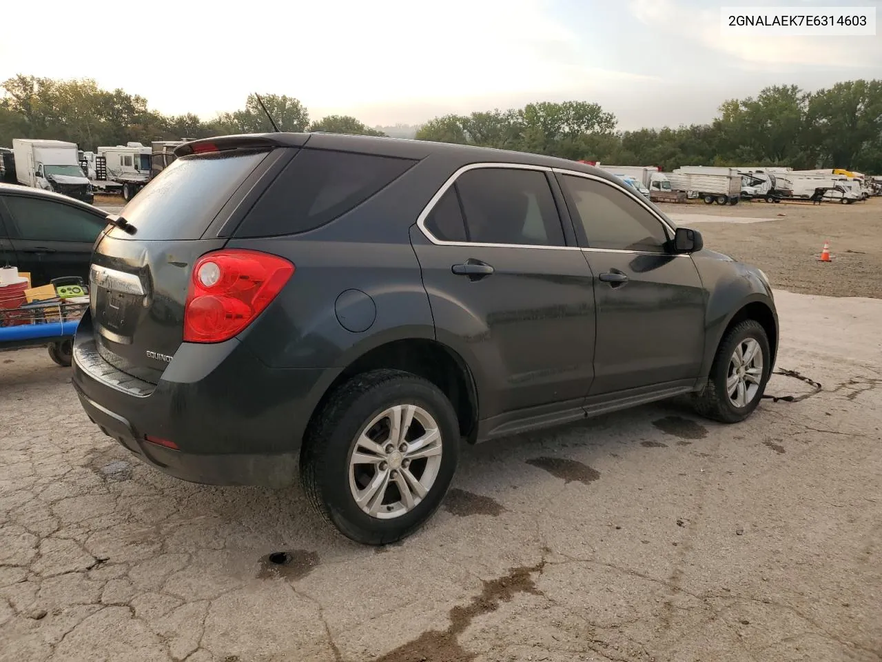 2014 Chevrolet Equinox Ls VIN: 2GNALAEK7E6314603 Lot: 72556554