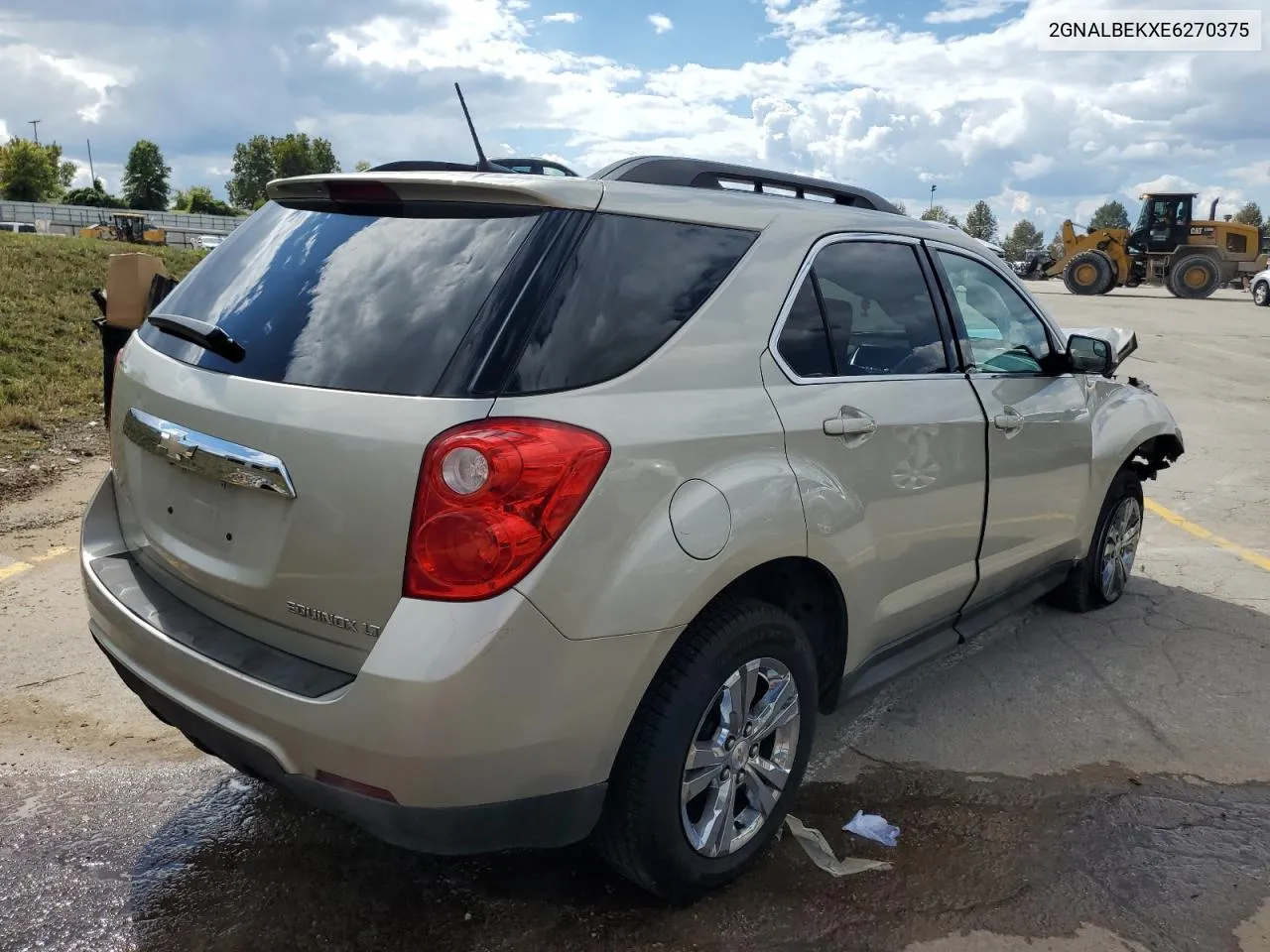 2014 Chevrolet Equinox Lt VIN: 2GNALBEKXE6270375 Lot: 72652464