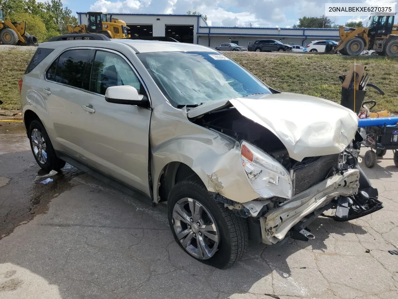 2014 Chevrolet Equinox Lt VIN: 2GNALBEKXE6270375 Lot: 72652464