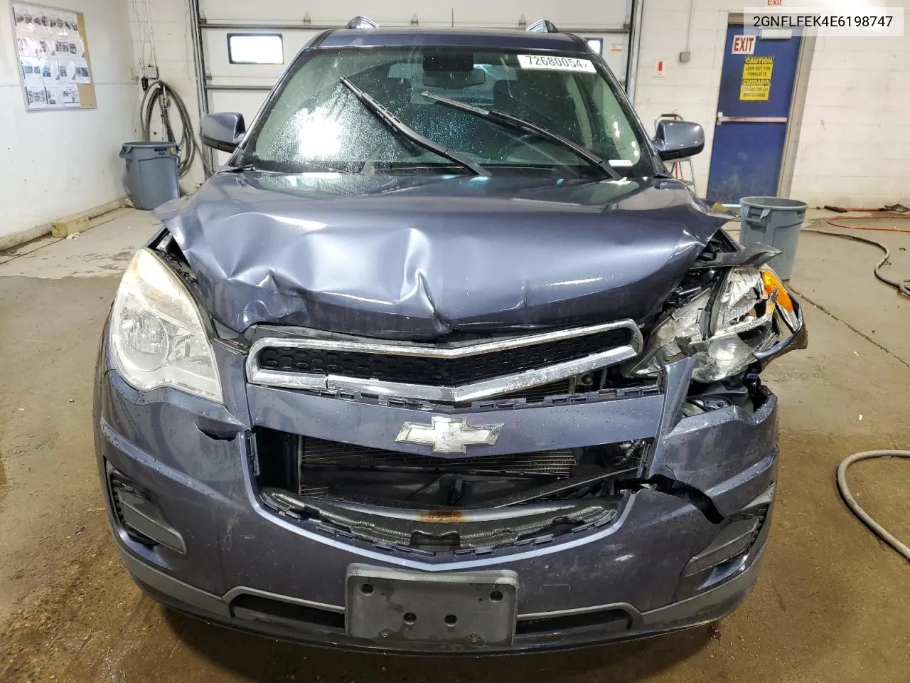 2014 Chevrolet Equinox Lt VIN: 2GNFLFEK4E6198747 Lot: 72680054