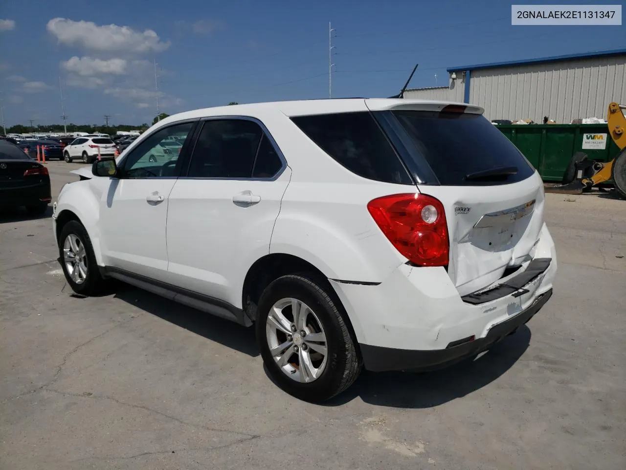 2014 Chevrolet Equinox Ls VIN: 2GNALAEK2E1131347 Lot: 72743984