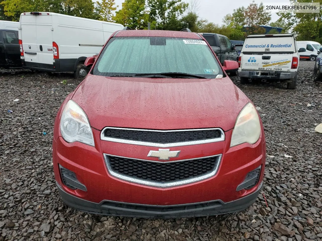 2GNALBEK8E6147996 2014 Chevrolet Equinox Lt