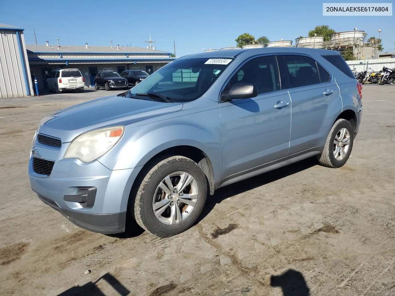 2014 Chevrolet Equinox Ls VIN: 2GNALAEK5E6176804 Lot: 72808534