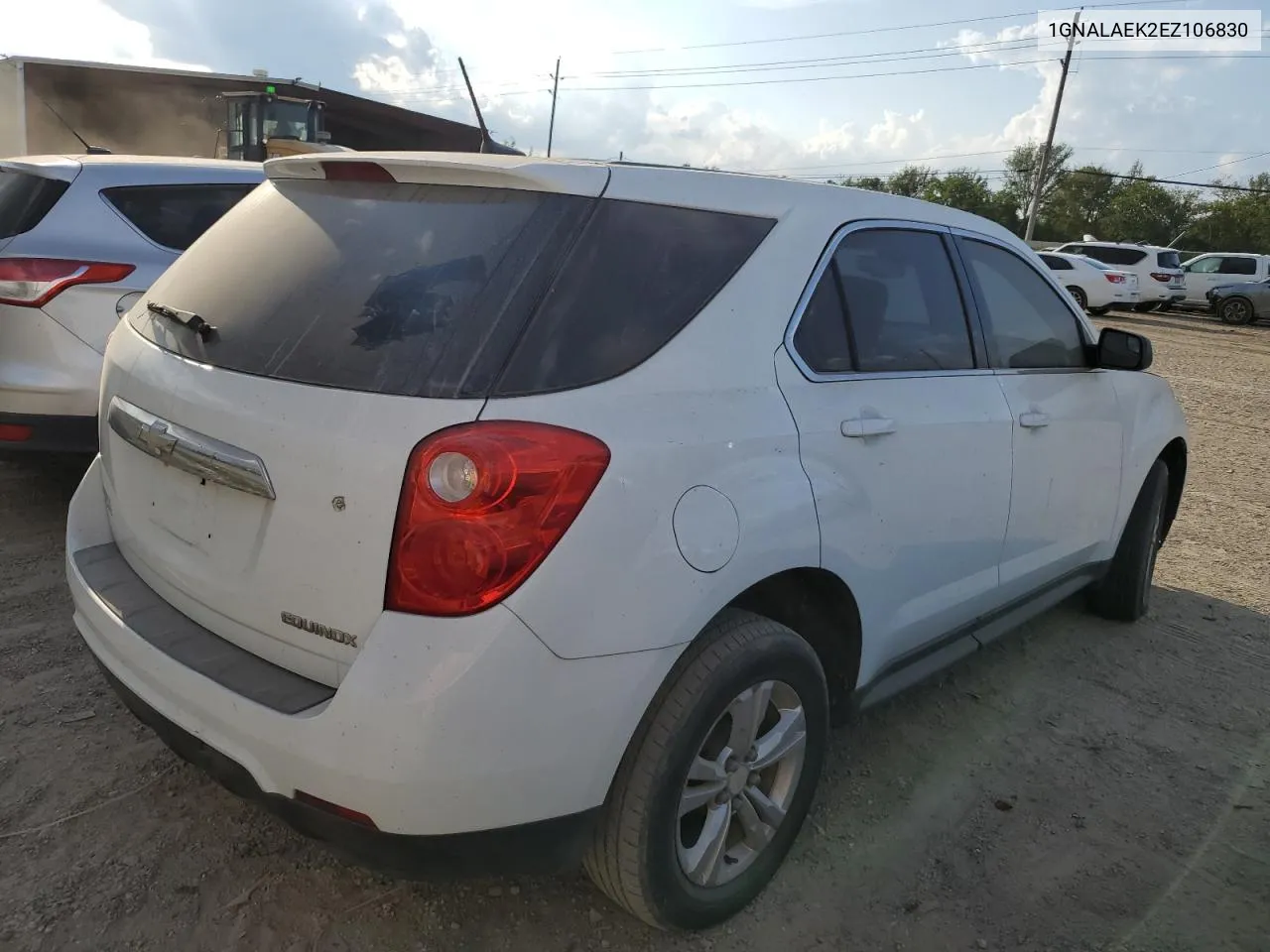 2014 Chevrolet Equinox Ls VIN: 1GNALAEK2EZ106830 Lot: 72994174