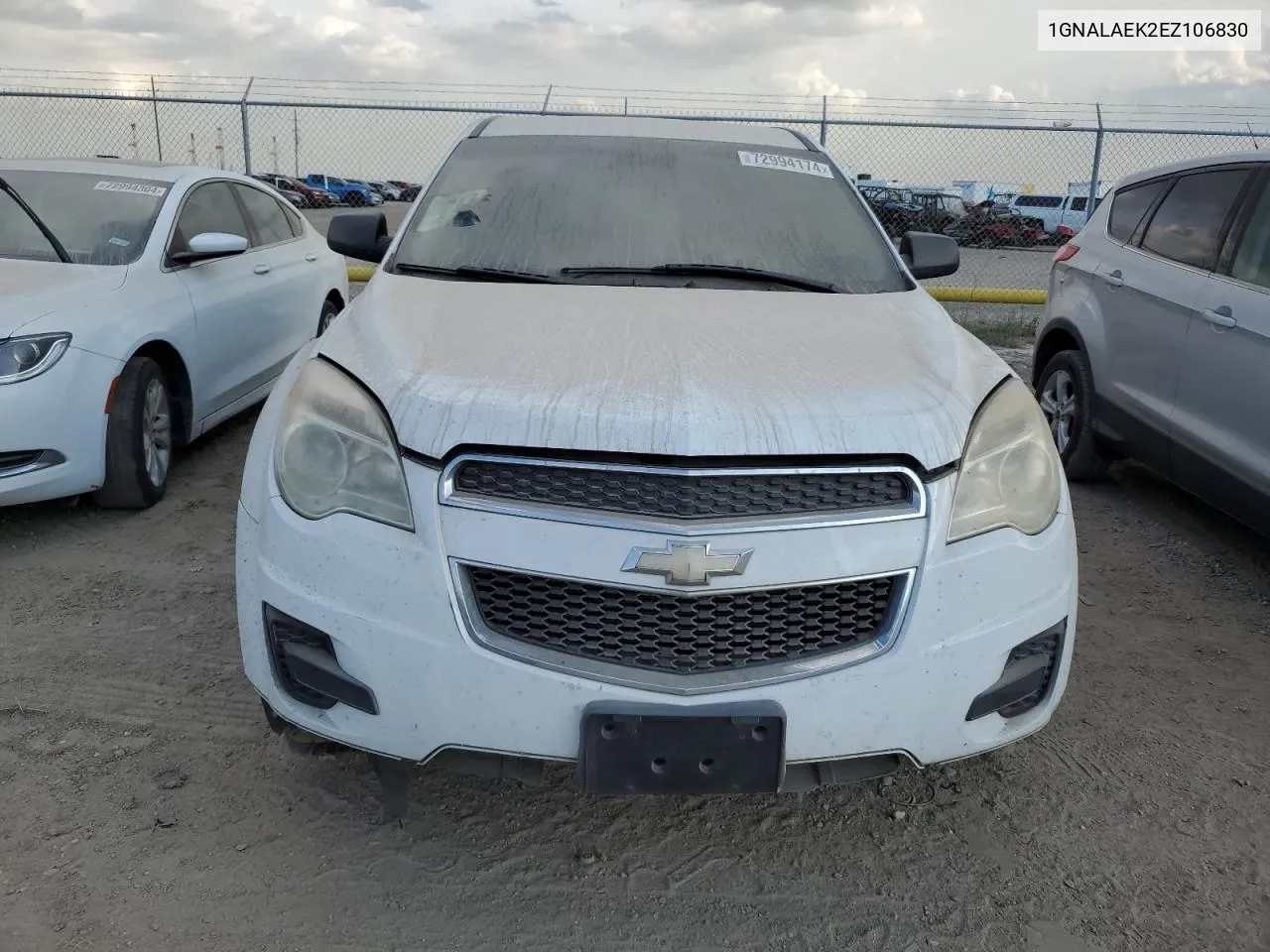 1GNALAEK2EZ106830 2014 Chevrolet Equinox Ls