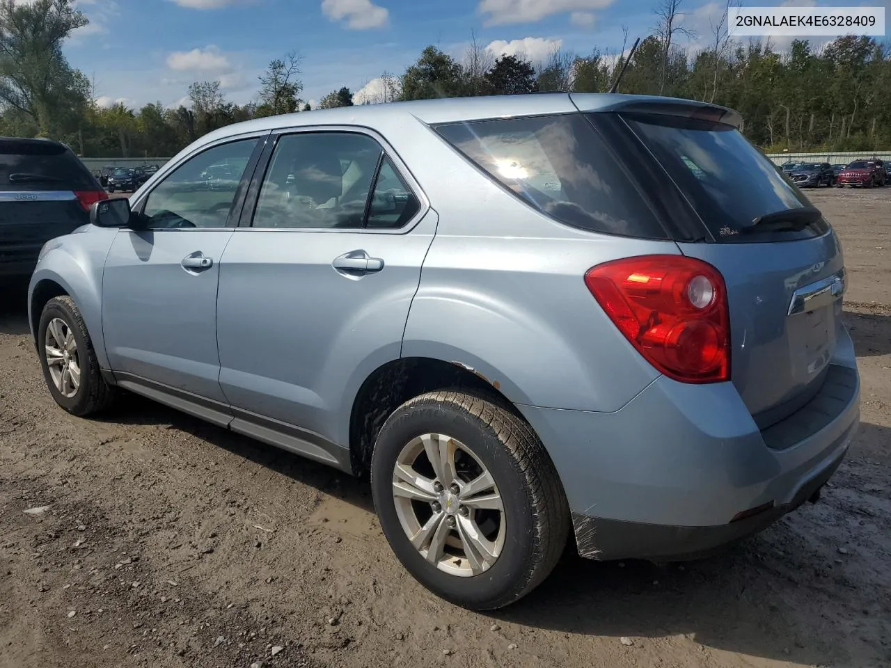 2GNALAEK4E6328409 2014 Chevrolet Equinox Ls