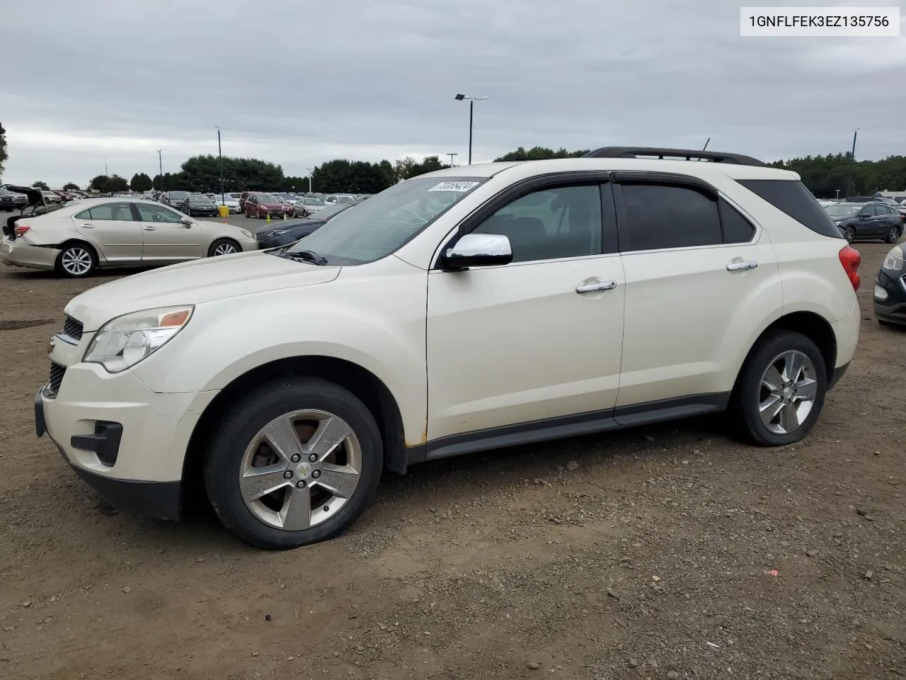 2014 Chevrolet Equinox Lt VIN: 1GNFLFEK3EZ135756 Lot: 73355424