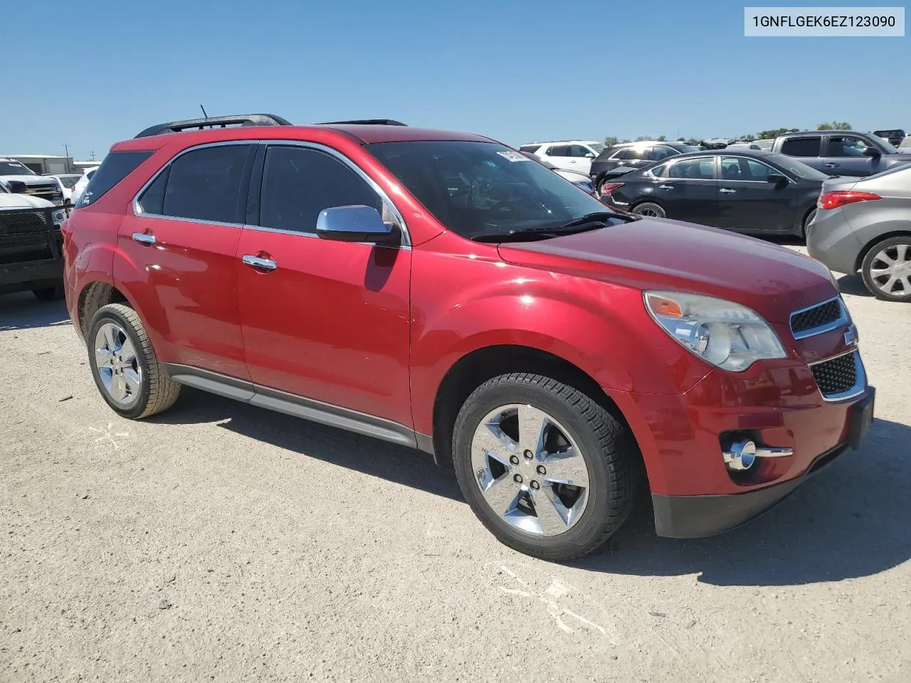 2014 Chevrolet Equinox Lt VIN: 1GNFLGEK6EZ123090 Lot: 73421364