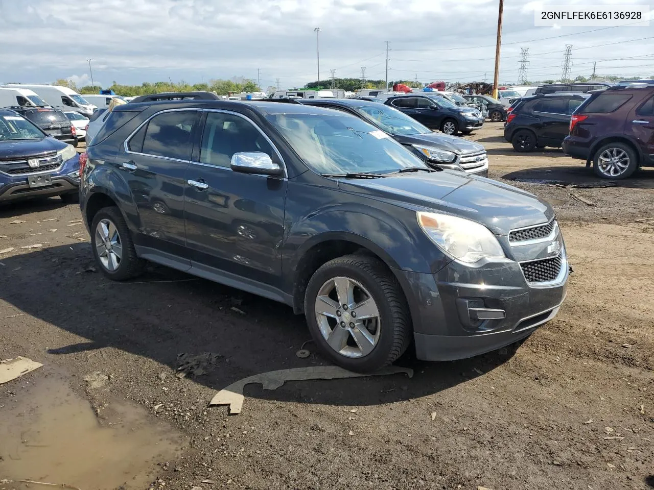 2014 Chevrolet Equinox Lt VIN: 2GNFLFEK6E6136928 Lot: 73937514