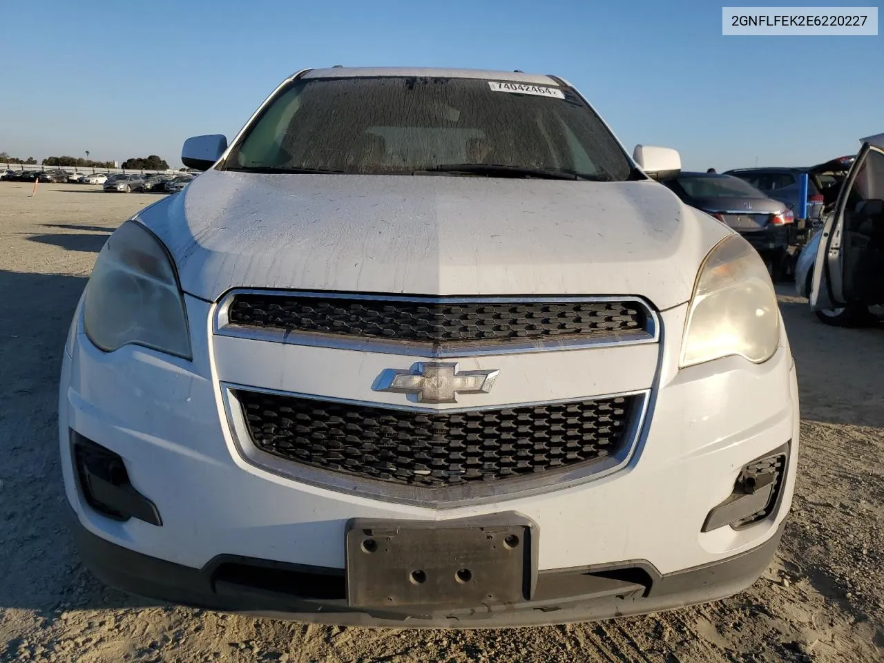 2014 Chevrolet Equinox Lt VIN: 2GNFLFEK2E6220227 Lot: 74042464