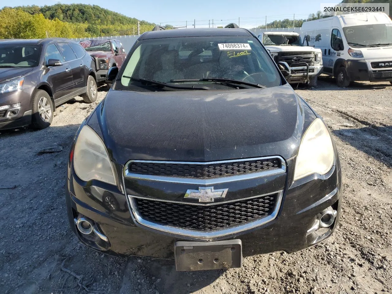 2014 Chevrolet Equinox Lt VIN: 2GNALCEK5E6293441 Lot: 74098374